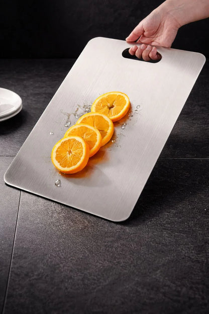 🔥🔥TABLA DE PICAR ACERO INOXIDABLE 29×20 CM🔥🔥CLEANCUT PRO