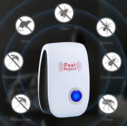 REPELENTE ULTRASÓNICO PEST-REJECT® ✨¡ Oferta Limitada , No la dejes pasar!🔥😍