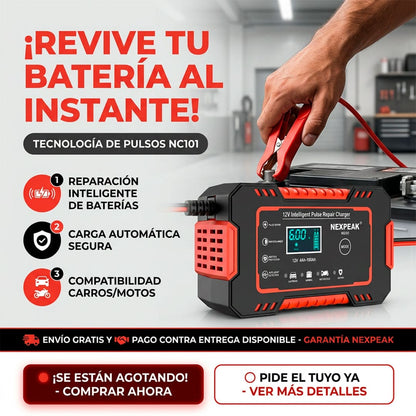 🔥 INICIADOR Y CARGADOR DE BATERÍA NEXPEAK®🔥