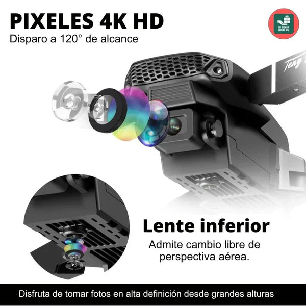 NUEVO DRONE W8 PRO MAX 2025 CON INTELIGENCIA ARTIFICIAL + ESTUCHE DE REGALO - Últimas 7 Unidades 🔥