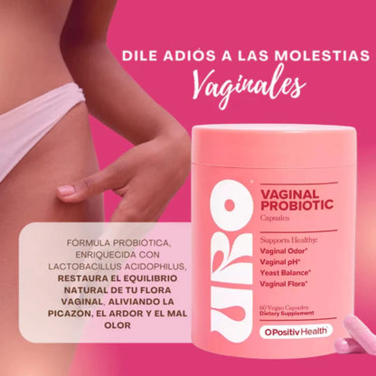 🔥🔥Uro Probiótico Vaginal -  60 Cápsulas 🔥🔥