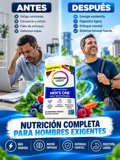 RAINBOW LIGHT MEN´S  150 CAP + REGALO