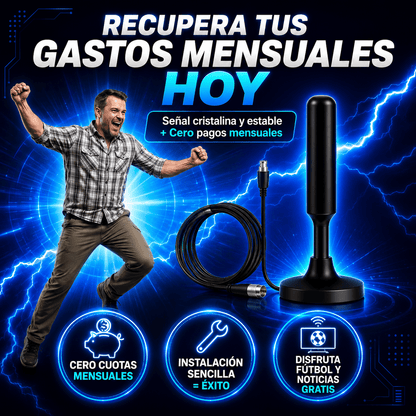 🔥Disfruta Canales HD GRATIS Sin Pagar Mensualidades - Antena Tdt🔥
