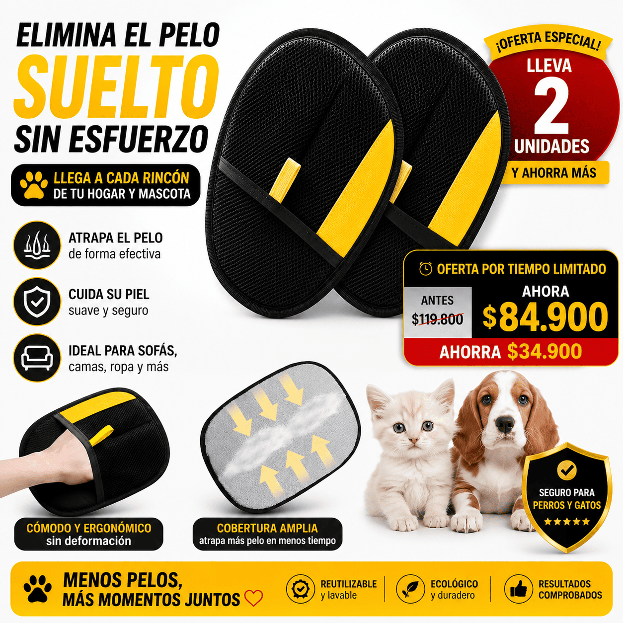 PetClean™ Guante Quitapelos🐾✨