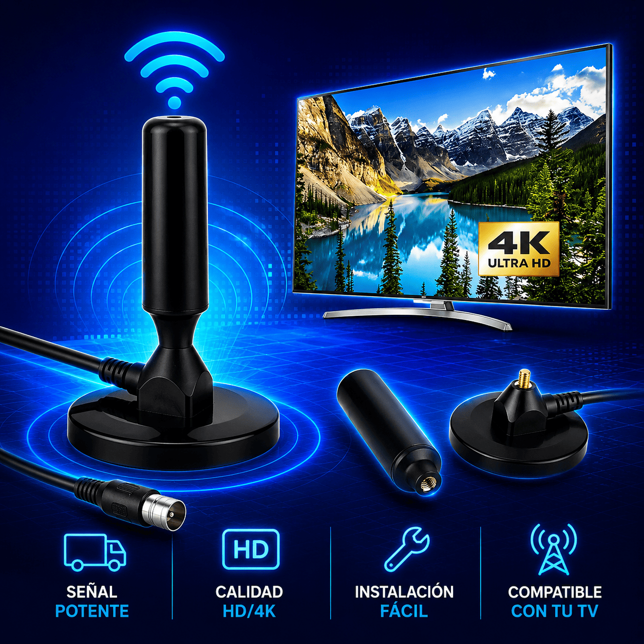 🔥Disfruta Canales HD GRATIS Sin Pagar Mensualidades - Antena Tdt🔥