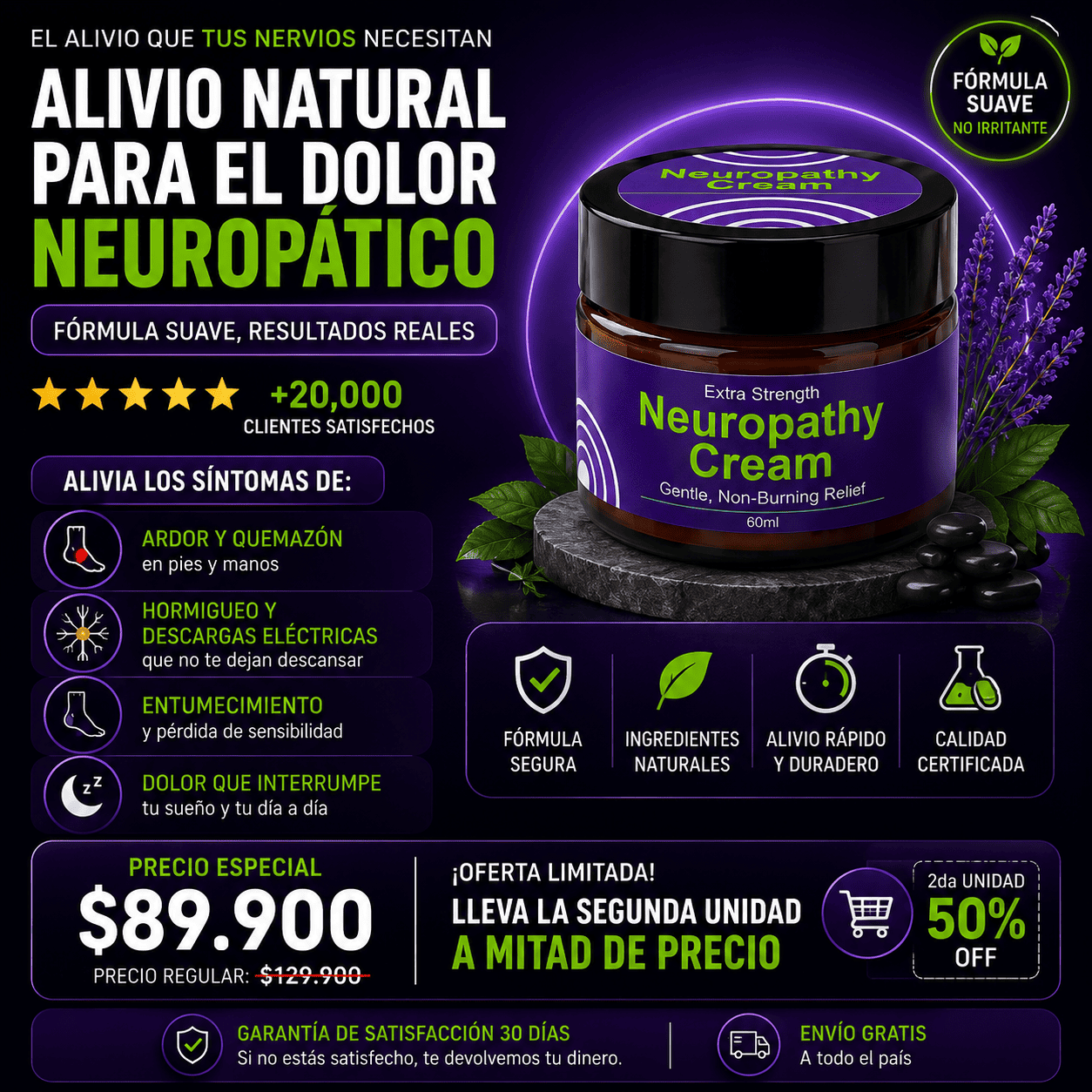 🔥 Migrastil Cream alivio de neuropatía 60ml🔥