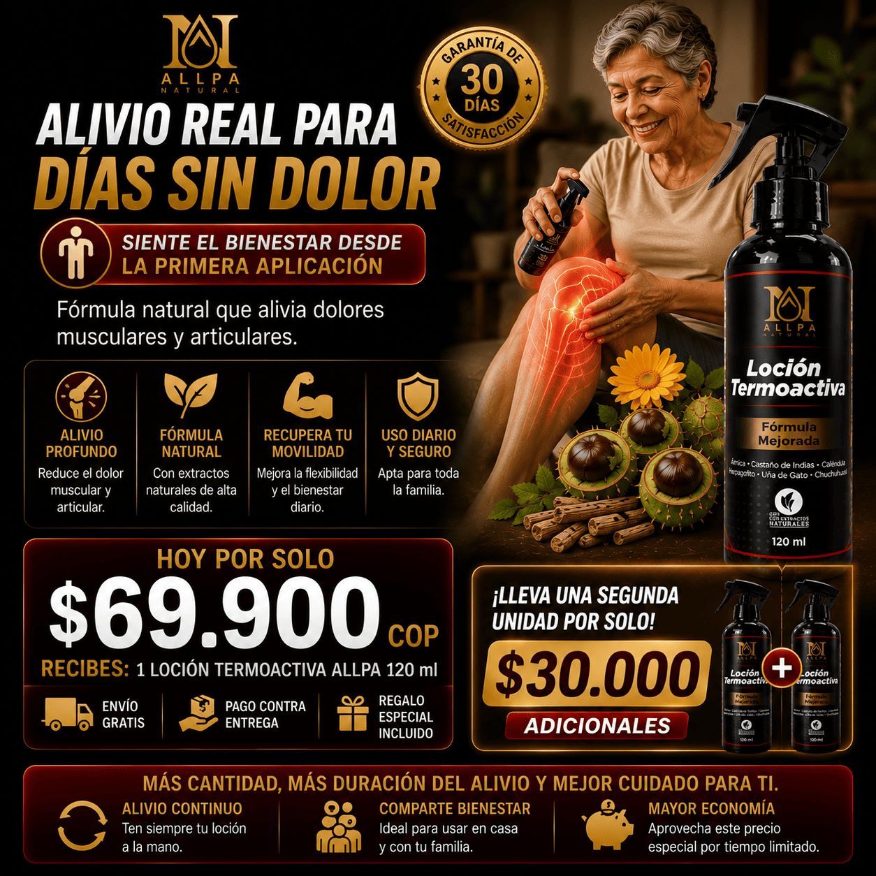 ⚡LOCION TERMOACTIVA ALLPA🏋️