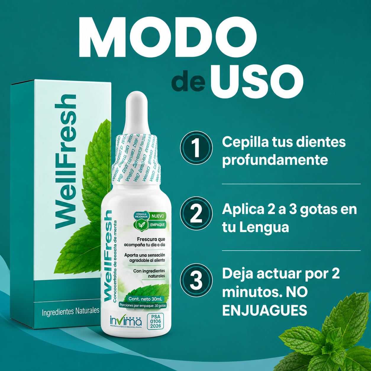WELLFRESH – Aliento fresco inmediato, confianza diaria y tranquilidad en cada conversación