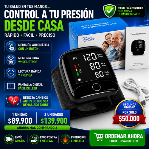 💚Tensiómetro Digital Muñeca💚