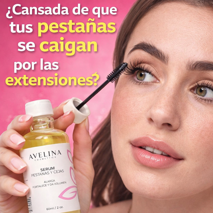 🔥Avelina Serum: Cuidado Diario para Pestañas y Cejas Más Saludables🔥