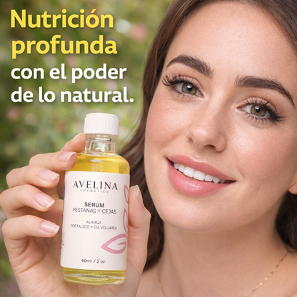 🔥Avelina Serum: Cuidado Diario para Pestañas y Cejas Más Saludables🔥