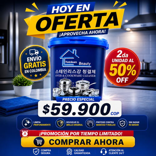 Crema Limpiadora para Cocina