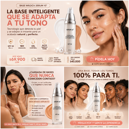 🔥BASE MÀGICA SERUM 10🔥