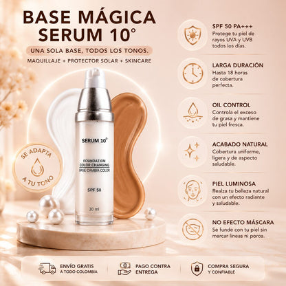 🔥BASE MÀGICA SERUM 10🔥