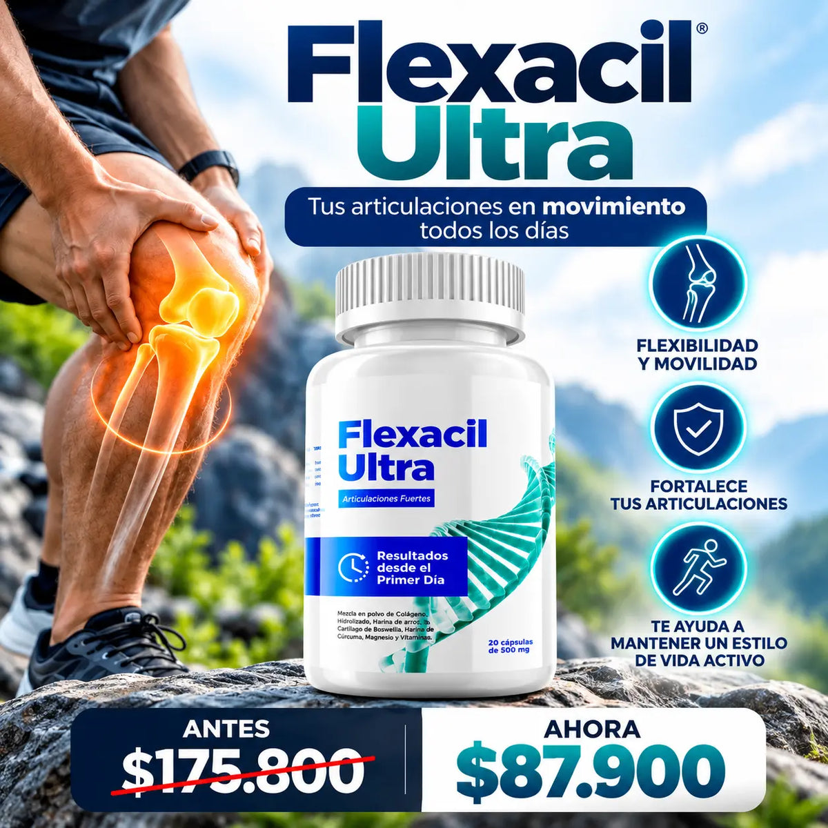 FLEXACIL ULTRA - Bienestar y movilidad para tus articulaciones