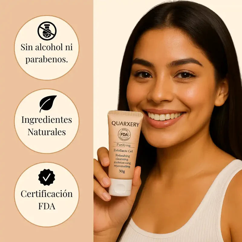 🔥Quarxery Gel Exfoliante Corporal – Autocuidado Suave para Todo el Cuerpo - Últimas 7 Unidades 🔥
