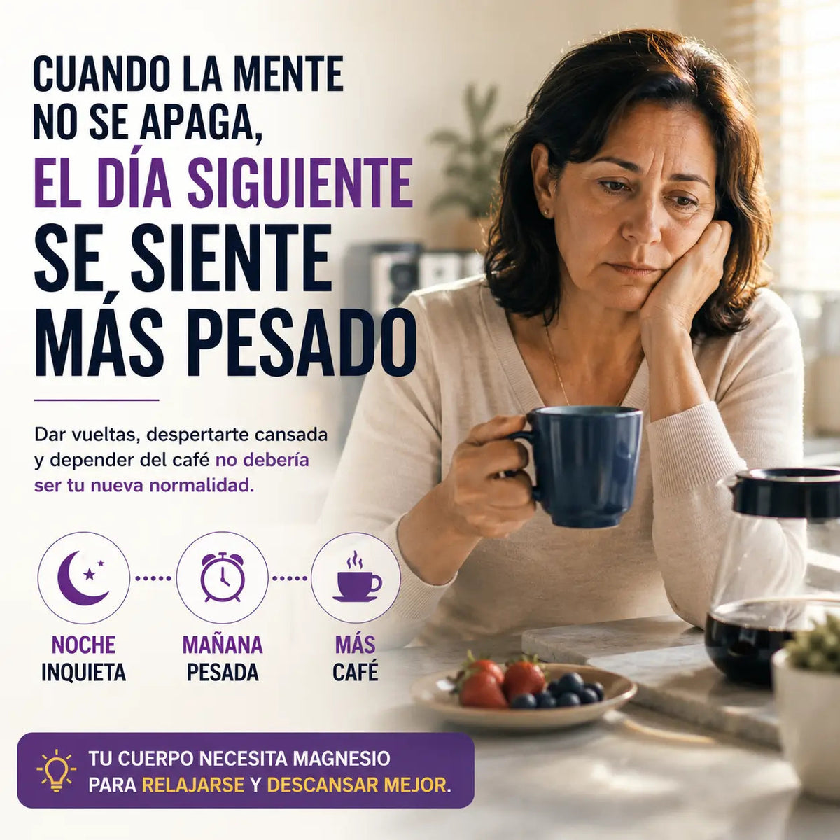 MAGNESIUM 12 EN 1 COMPLEX: La Única Fórmula con 12 Formas de Magnesio en Una Sola Cápsula.