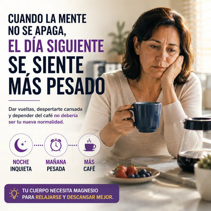 MAGNESIUM 12 EN 1 COMPLEX: La Única Fórmula con 12 Formas de Magnesio en Una Sola Cápsula.