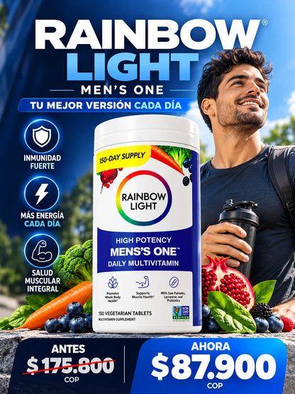 RAINBOW LIGHT MEN´S  150 CAP + REGALO