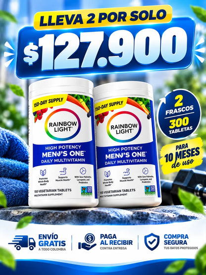 RAINBOW LIGHT MEN´S  150 CAP + REGALO