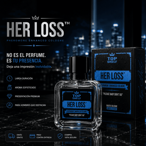 HerLoss Men -perfume con feromonas 100ml 🔥