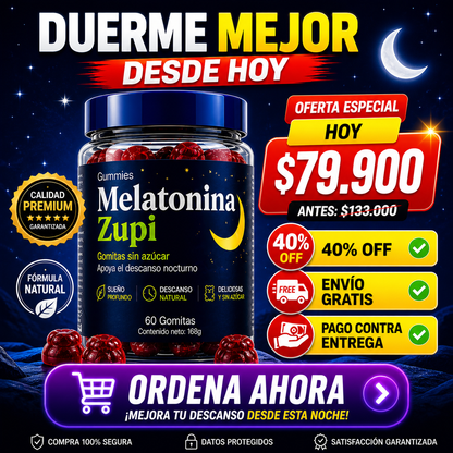 ☪️Gummies Melatonina ZUPI☪️