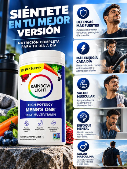 RAINBOW LIGHT MEN´S  150 CAP + REGALO