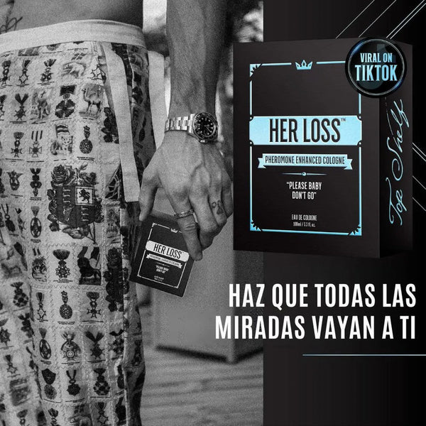 Her Loss 60ml, Perfume Científicamente Probado Para Atraer Mujeres - Últimas 7 Unidades 🔥