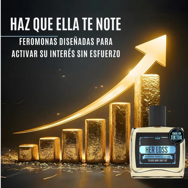 Her Loss 60ml, Perfume Científicamente Probado Para Atraer Mujeres - Últimas 7 Unidades 🔥